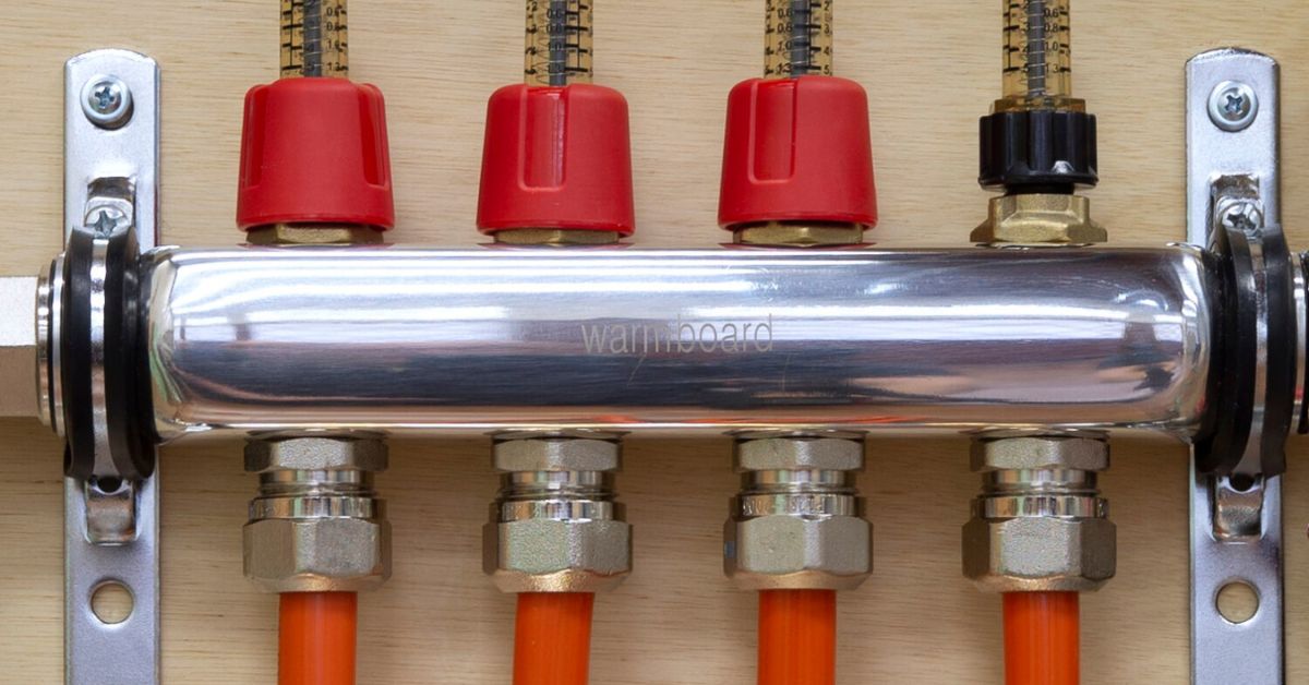 hydronic subfloor heating systems manifold