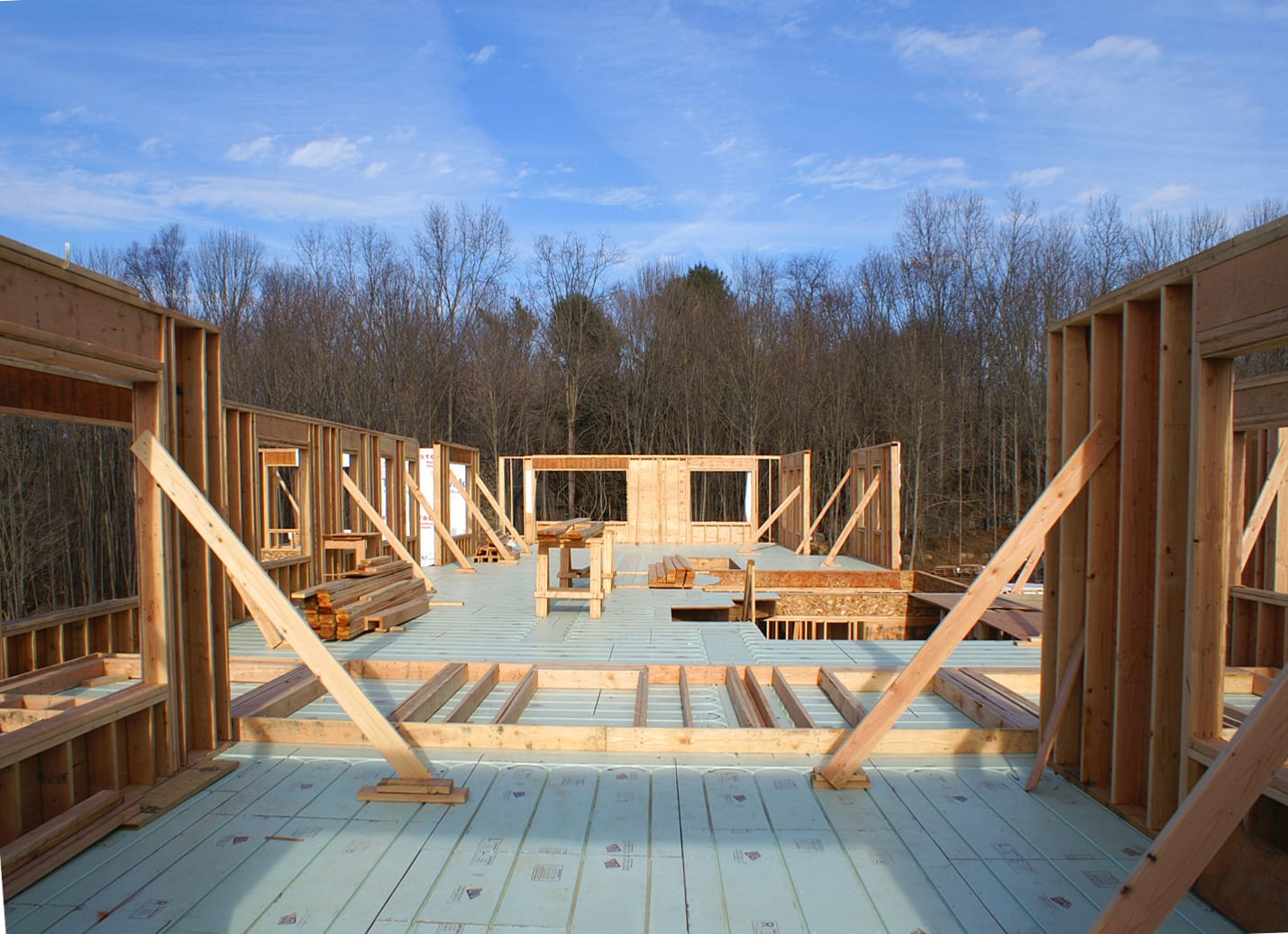 Warmboard structural installation