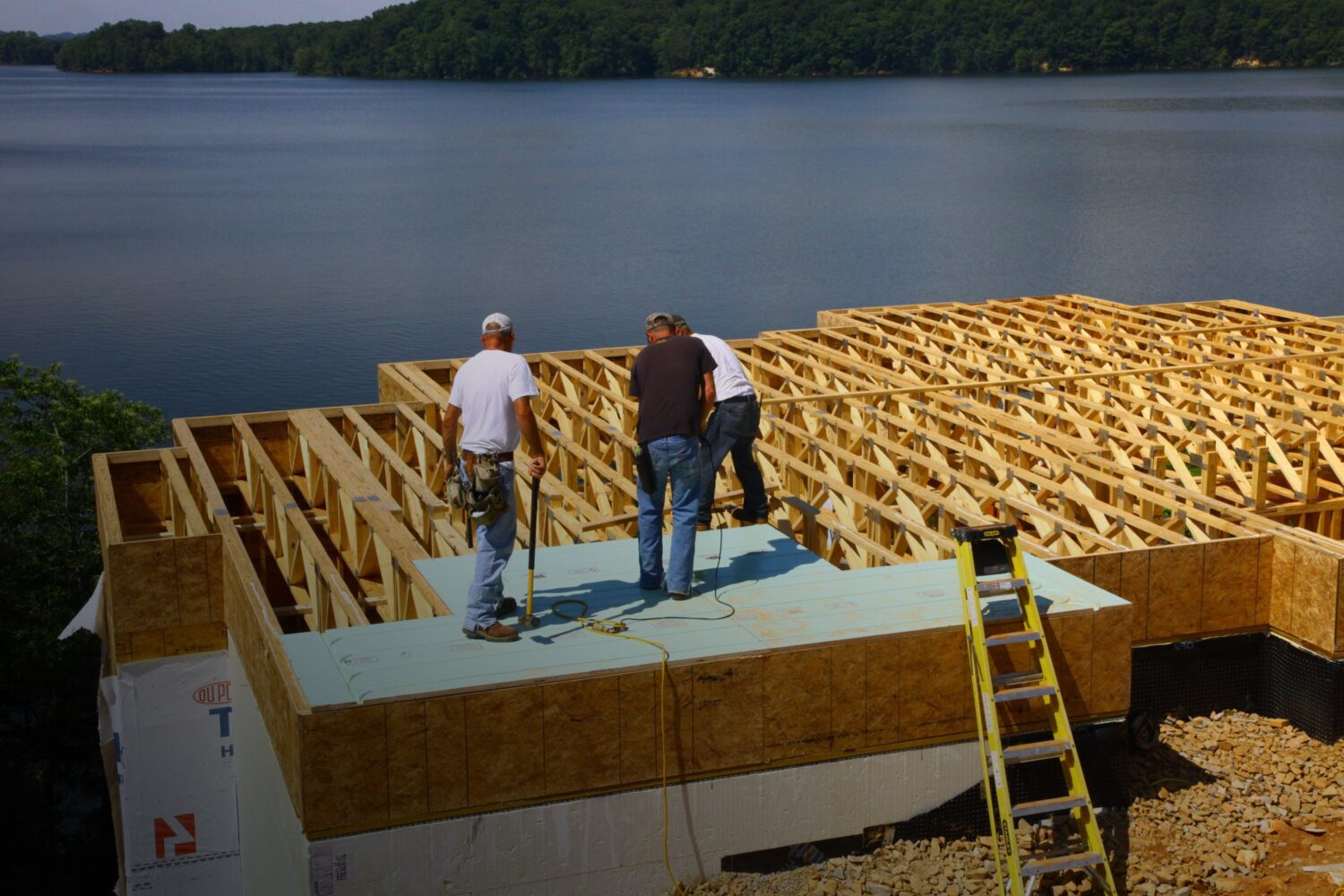 GC installing Warmboard