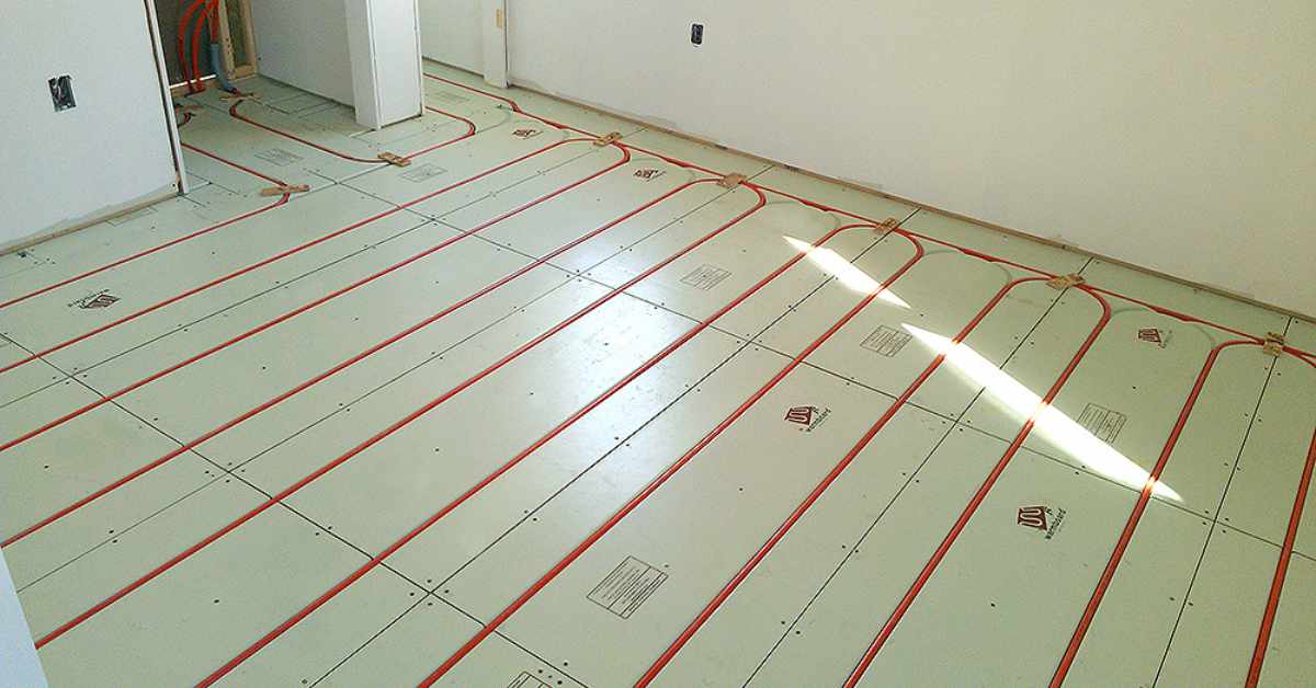 investing in floor heating