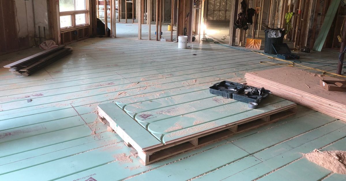 benefits of in floor heating