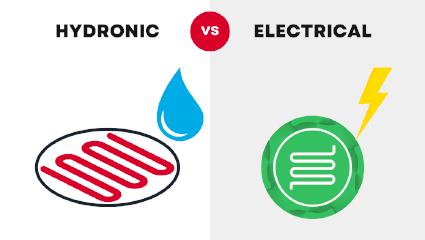 Hydronic vs Electric heat