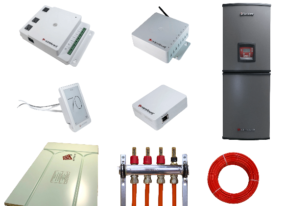 radiant heat system components