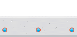 high mass concrete slab heating animation