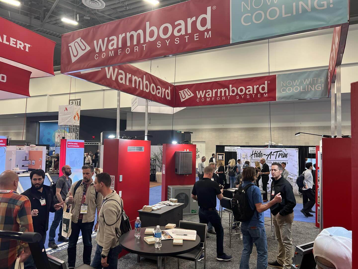 Warmboard trade show